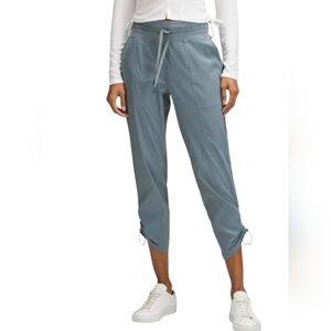 Lululemon Dance studio crops 29" blue Denim Women